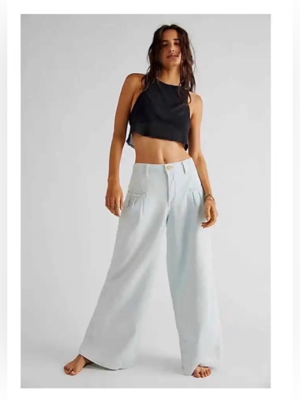 FREE PEOPLE CHARLIE WIDE LEG JEANS